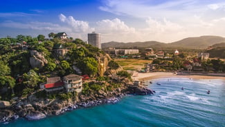 Hua Hin city in Thailand