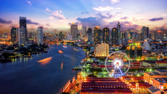 Asiatique The Riverfront in Bangkok point of interest in Thailand