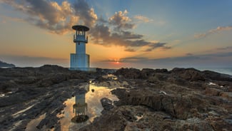Khao Lak city in Thailand