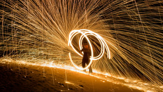 Angkorn Fire Show in Phuket point of interest in Thailand