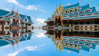 Udon Thani city in Thailand