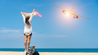 Mai Khao beach point of interest in Thailand