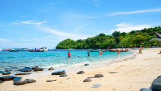 Ko He island in Thailand