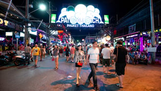 Bangla Road Nightlife point of interest in Thailand
