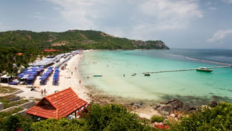 Ko Phai island in Thailand