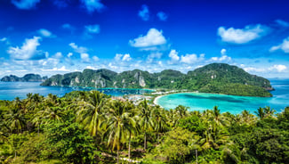 Ko Phi Phi Lee island in Thailand