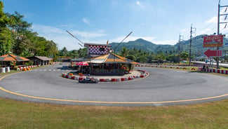 Patong Go-Kart Speedway activity in Thailand