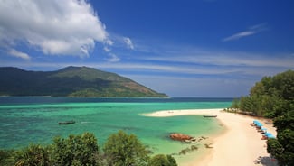 Ko Lipe island in Thailand