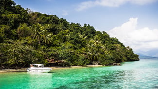 Ko Mak island in Thailand