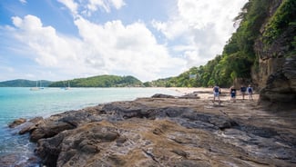 Ao yon Beach point of interest in Thailand
