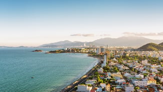 Trang city in Thailand
