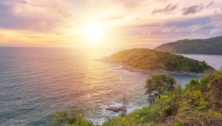 Promthep Cape point of interest in Thailand