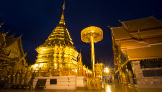 Chiang mai city in Thailand