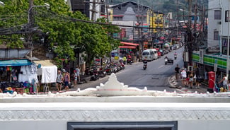 Karon Town city in Thailand