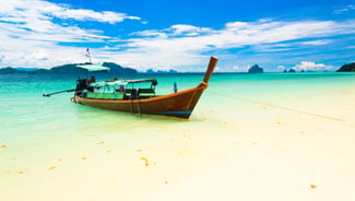 Ko Kradan island in Thailand