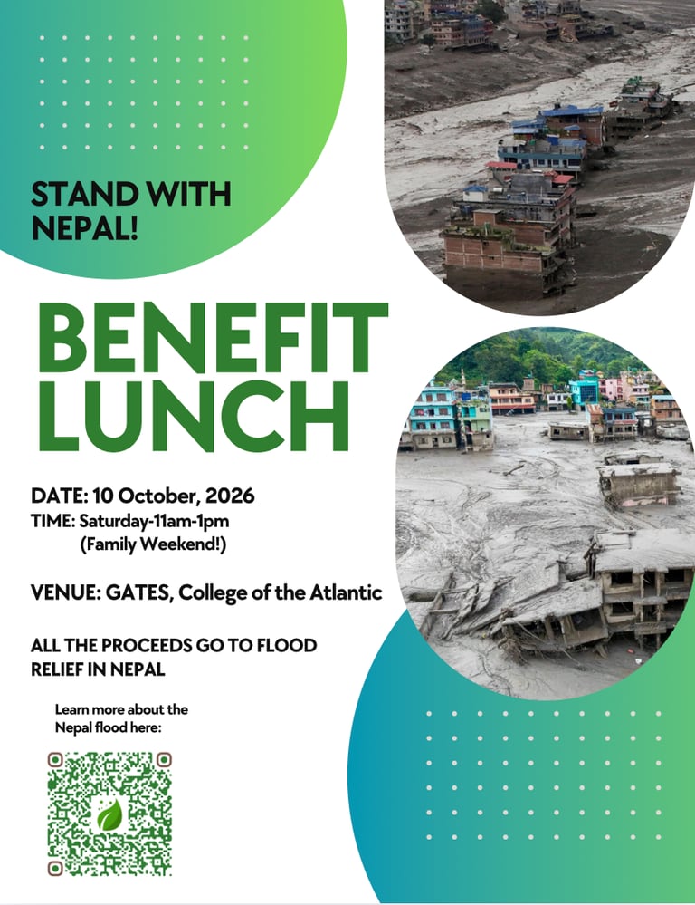 Benefit lunch for Nepal flood relief