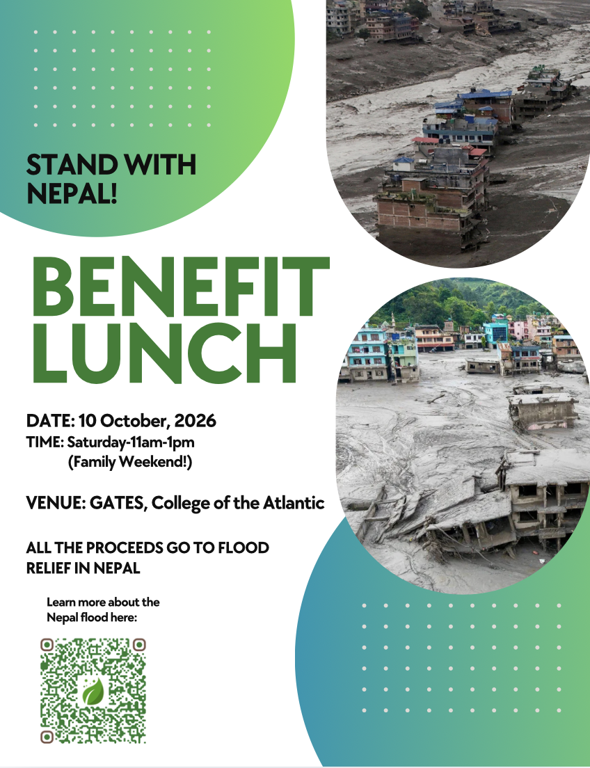 Benefit lunch for Nepal flood relief
