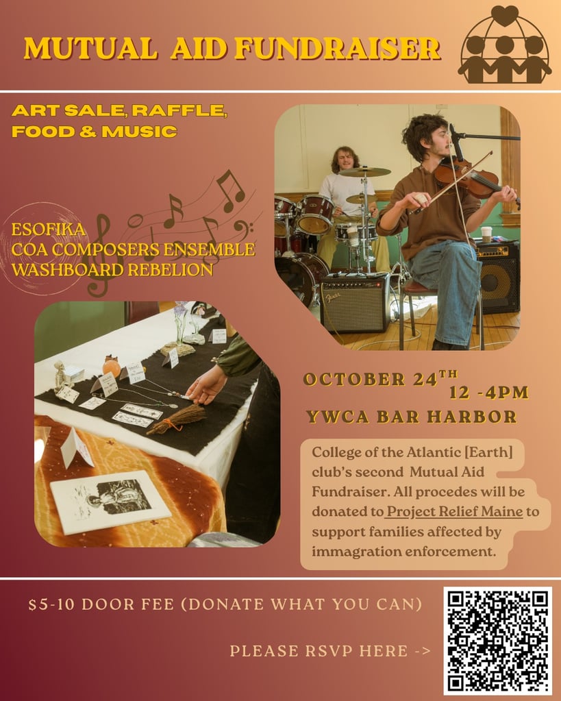 Project Relief Maine fundraiser