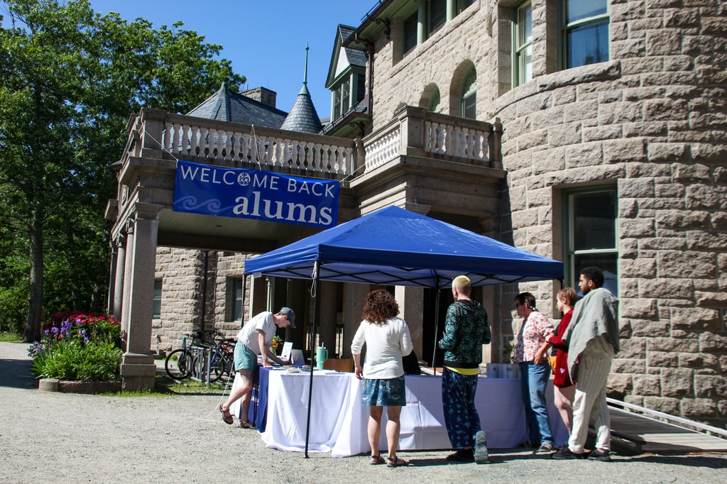 alumni reception by turrets