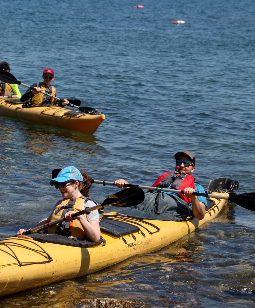 alumni kayaking 