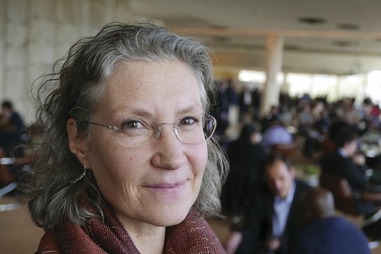Woman in airport