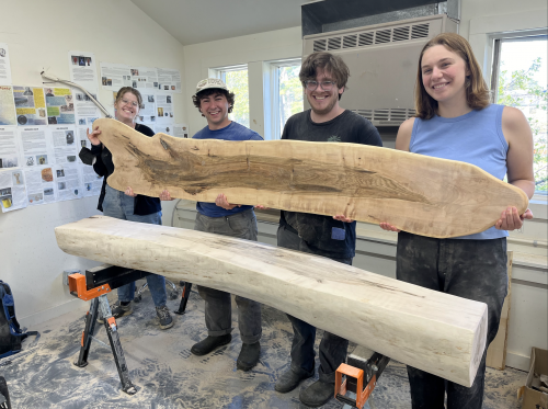The open guidelines for the Wood, Stone, and Steal course lead to benches from the monumental to the whimsical.