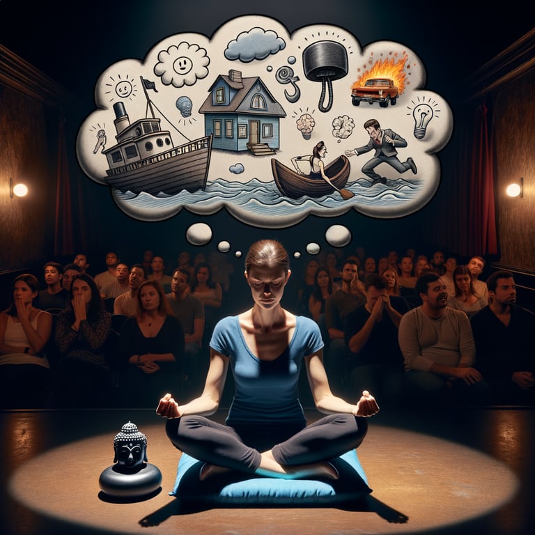 Dark thoughts during meditation