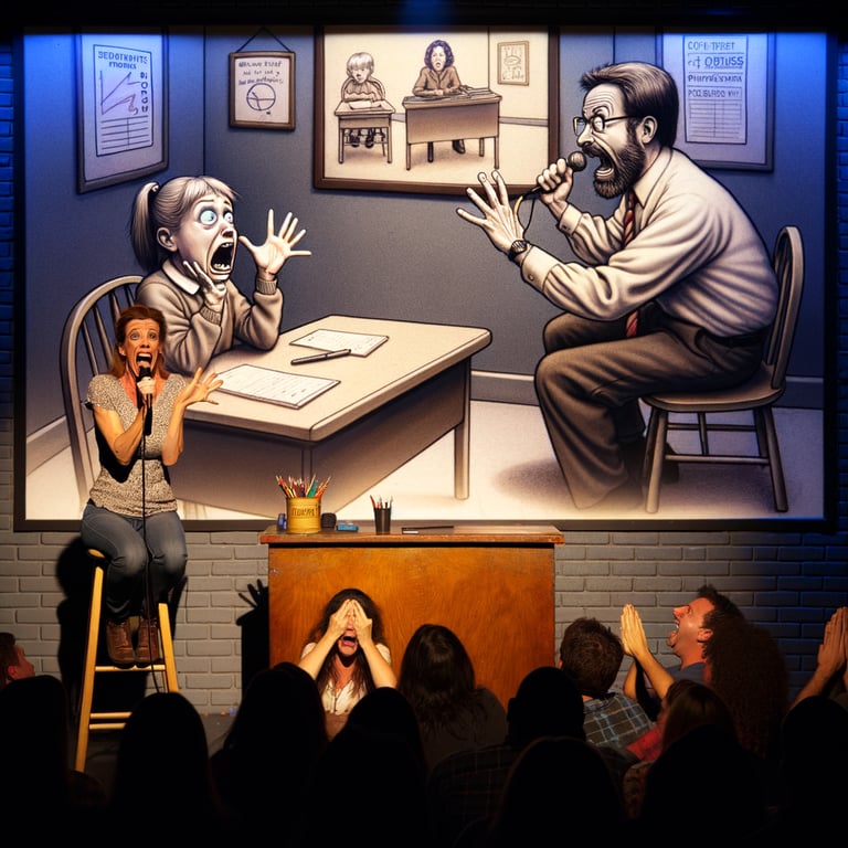 Awkward parent-teacher conferences