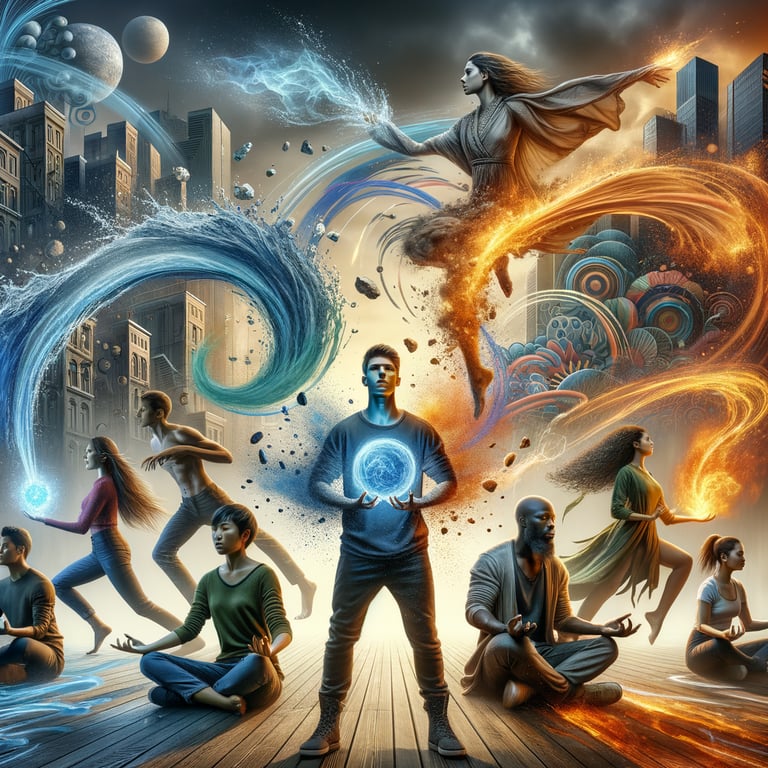 What if every human could control the elements?