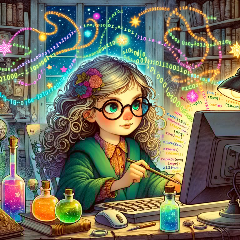 Harriet Coder and the Philosopher's Code