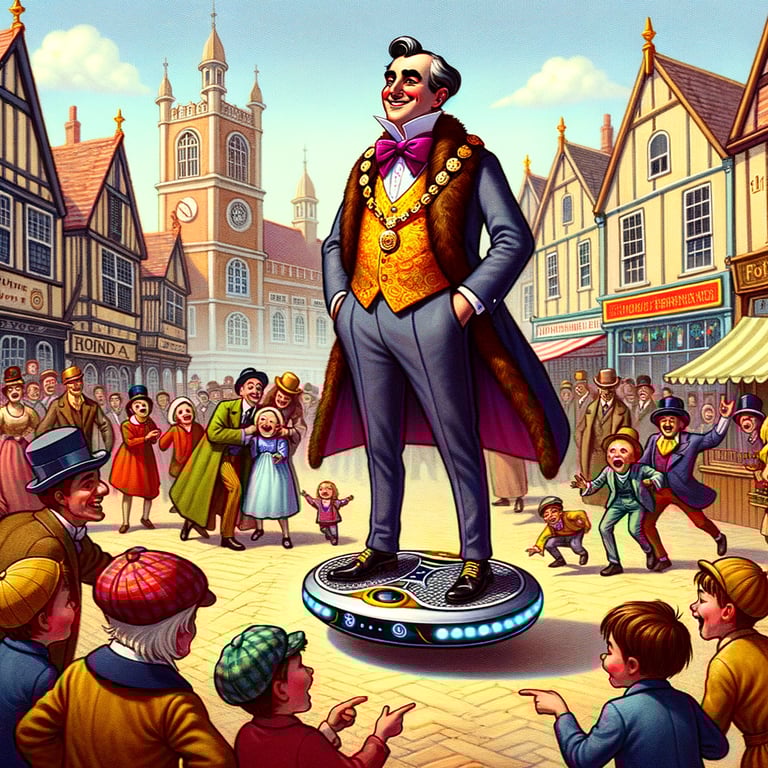 The Mayor's New Hoverboard
