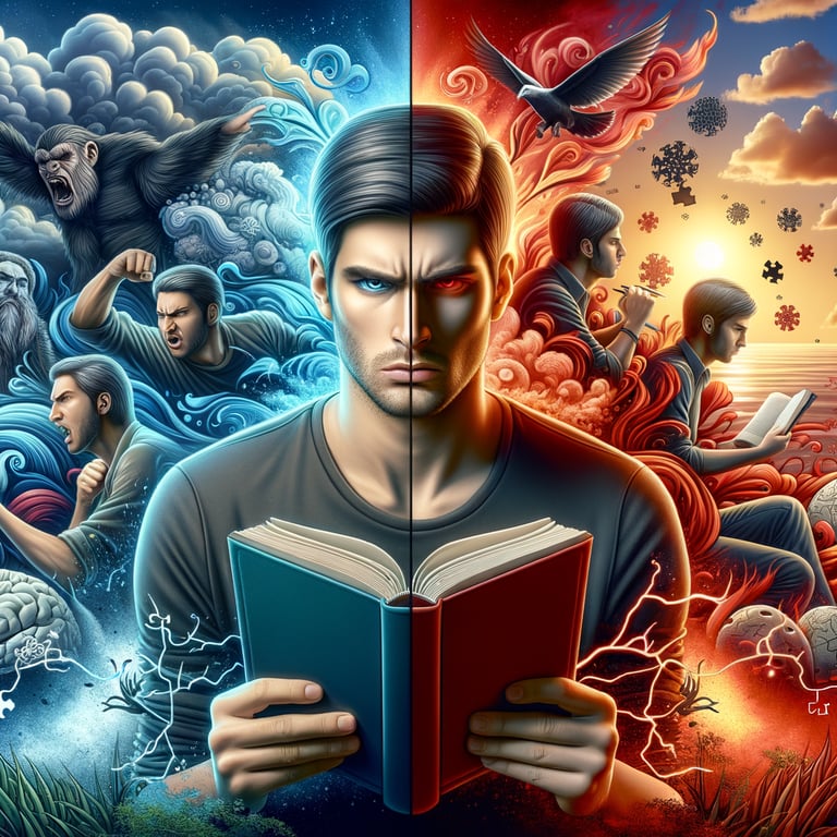 Why are humans attracted to stories with conflict?