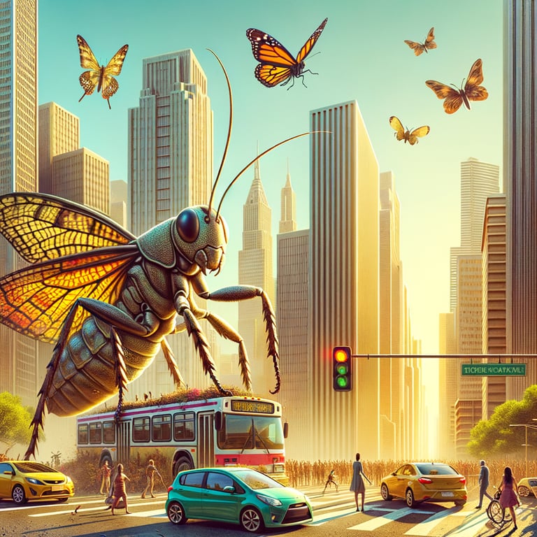 What if insects grew to the size of cars?