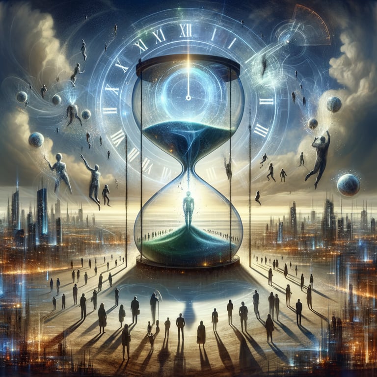 What if everyone knew the exact time of their death?