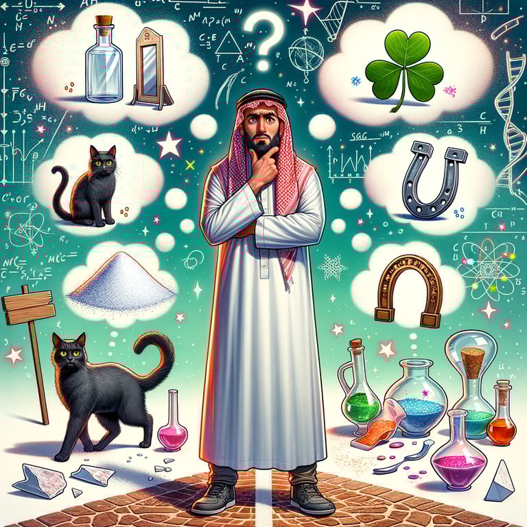 Why do we develop superstitions?