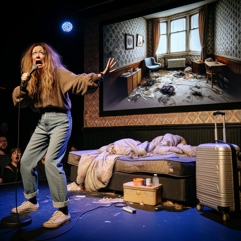 I ended up spending the night in the worst Airbnb ever.