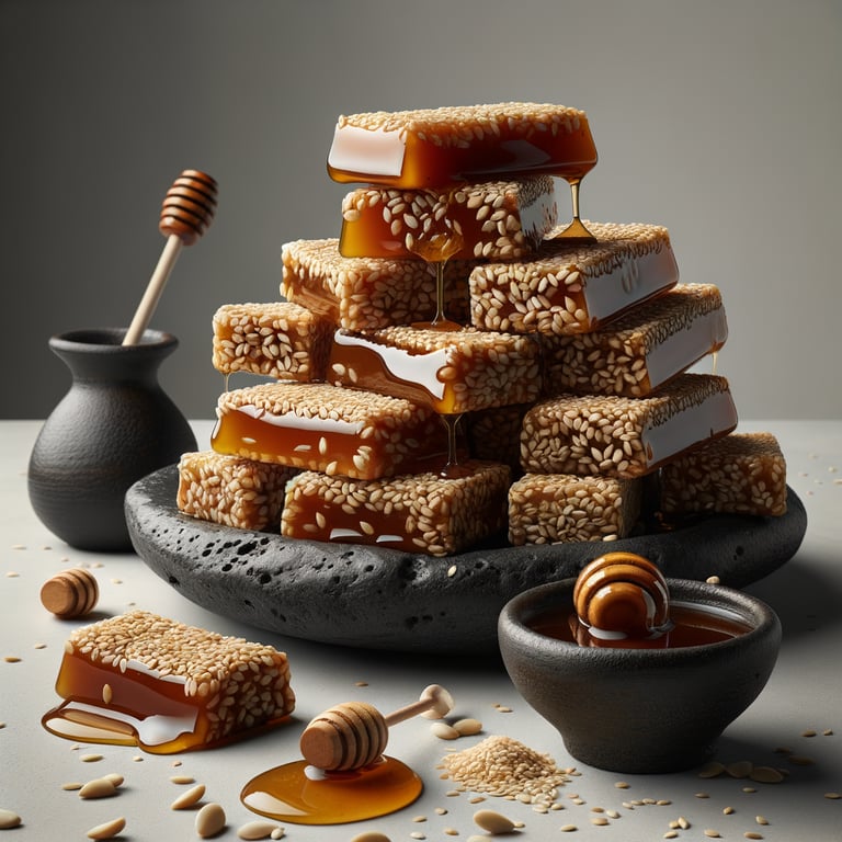 Sesame Seed Snap Bars