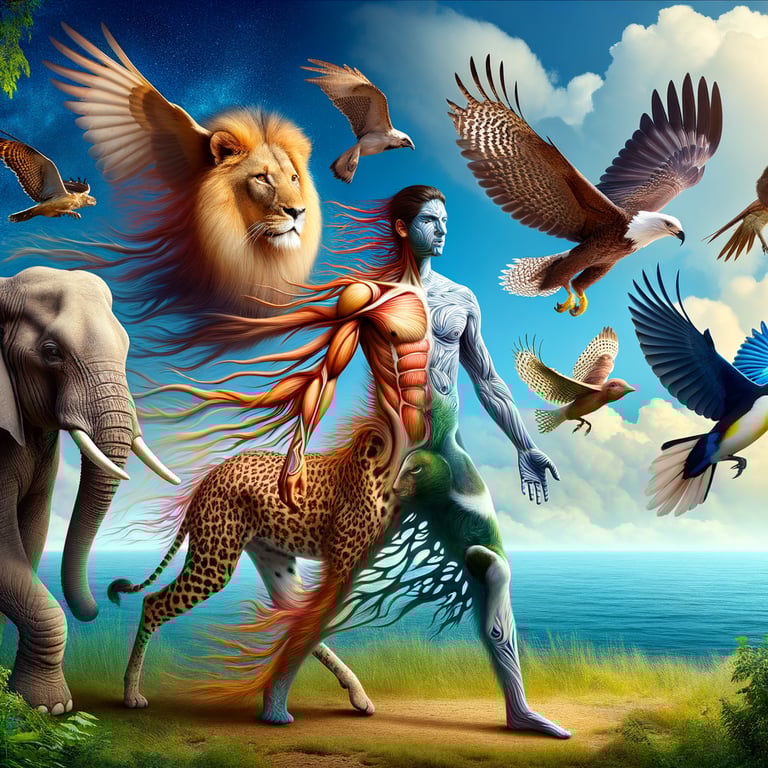 What if humans could turn into any animal?