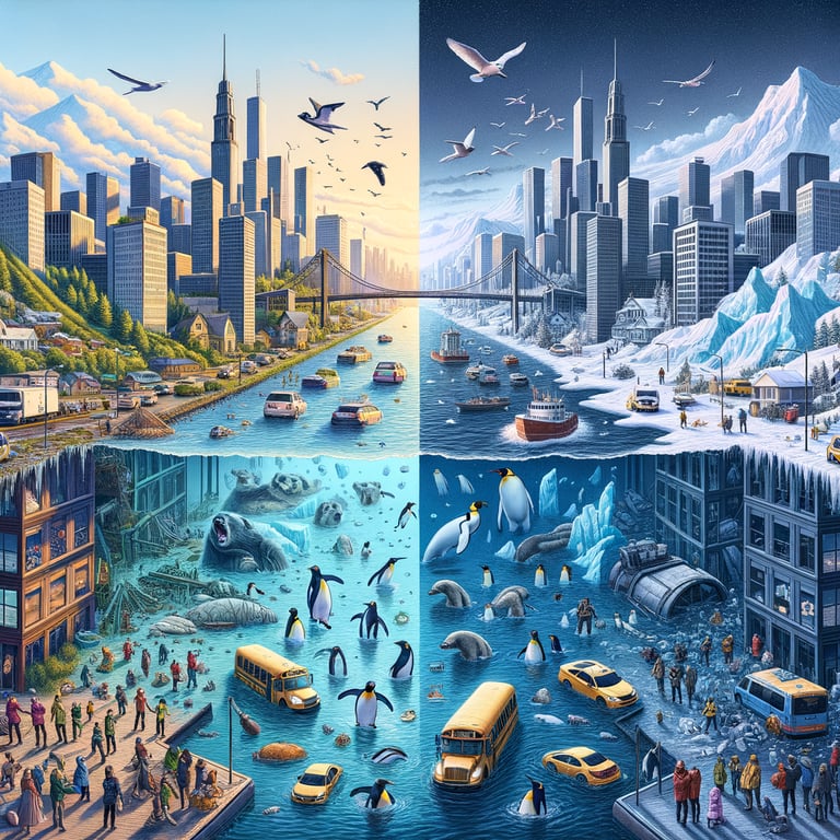 What if all the ice on Earth melted overnight?