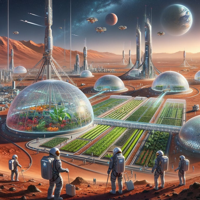 What if humanity colonized Mars?