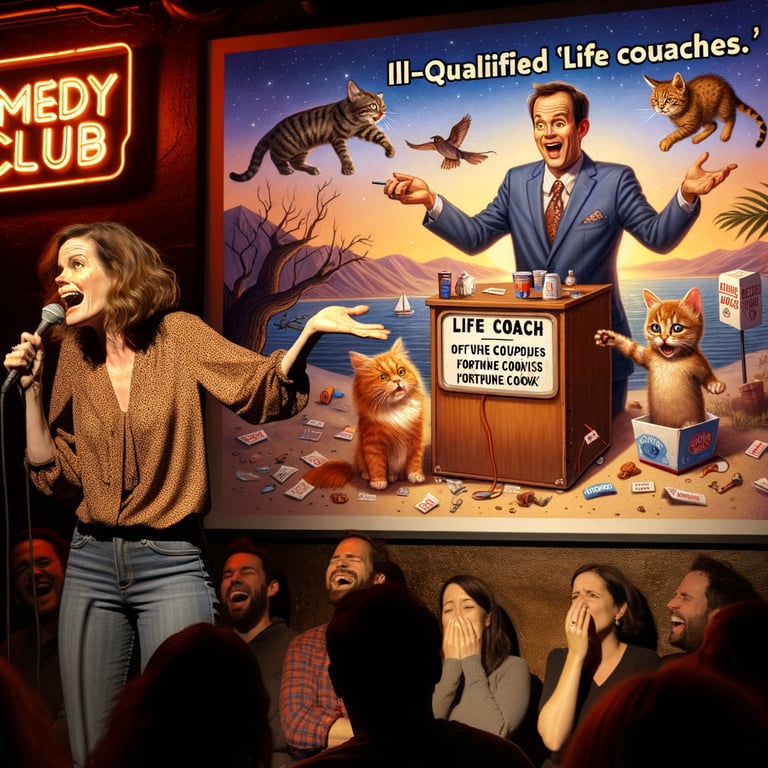 Unqualified life coaches