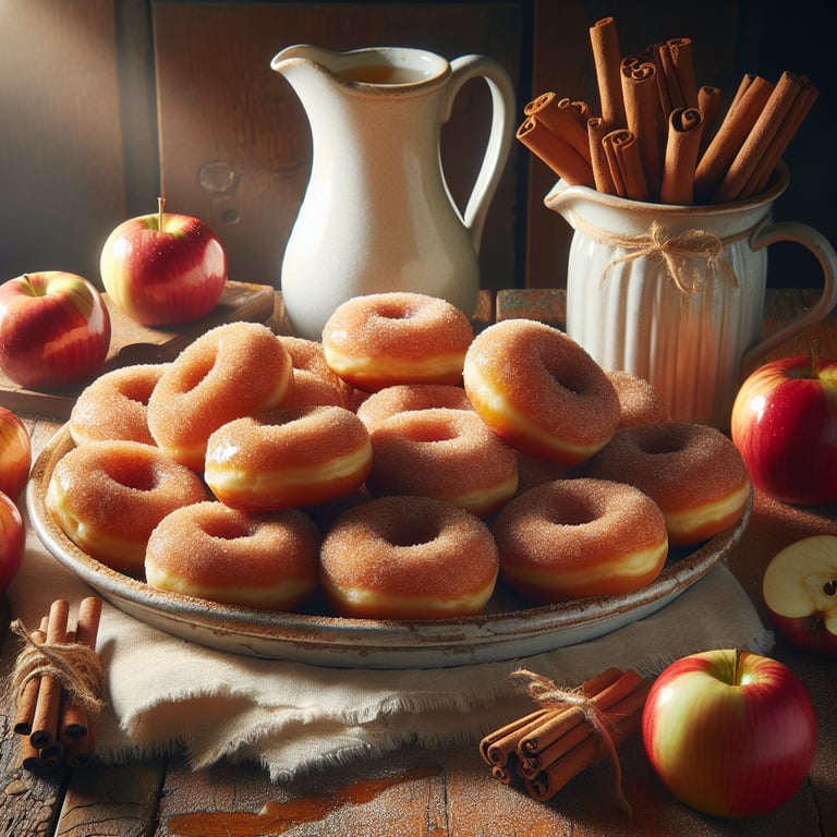 Apple Cider Doughnuts