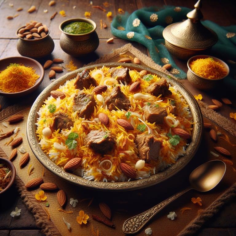 Indian Lamb Biryani