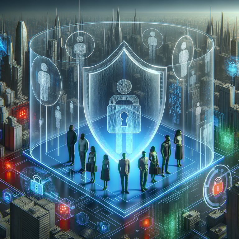 How could data privacy be guaranteed in a fully digital society?