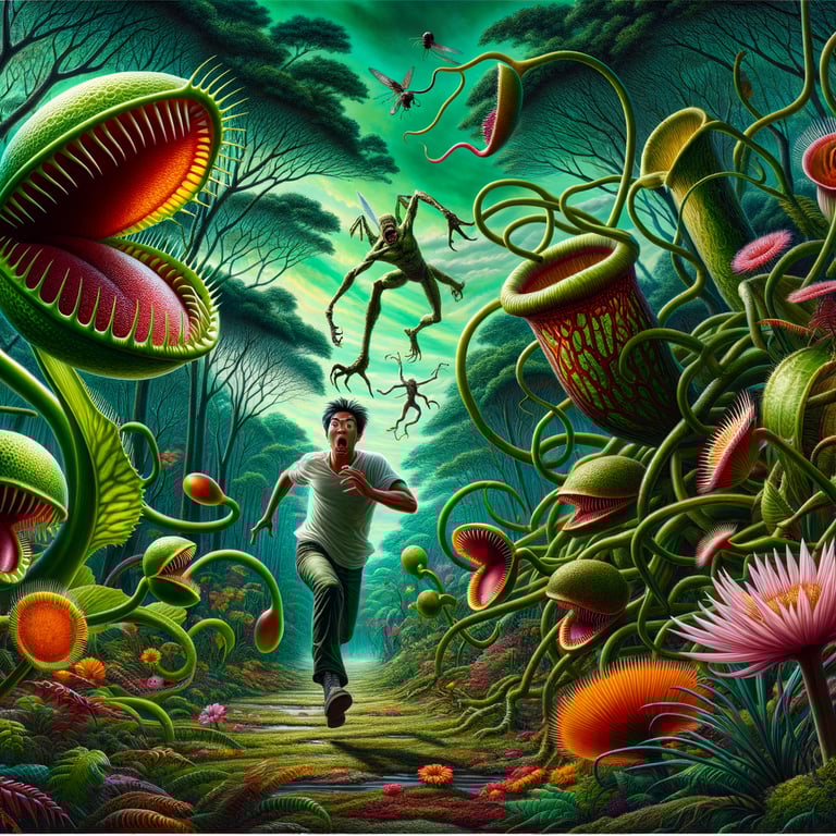 What if all plants became carnivorous?