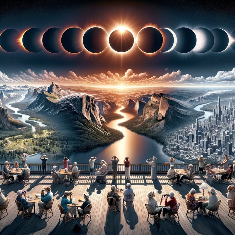 Total Solar Eclipse Across US