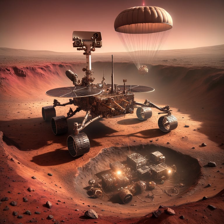 Perseverance Rover Mars Landing