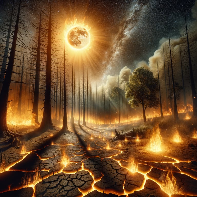 Heat Waves and Wildfires