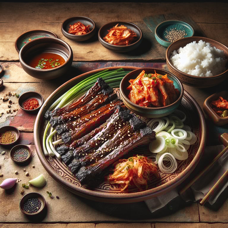 Korean BBQ Beef Short Ribs