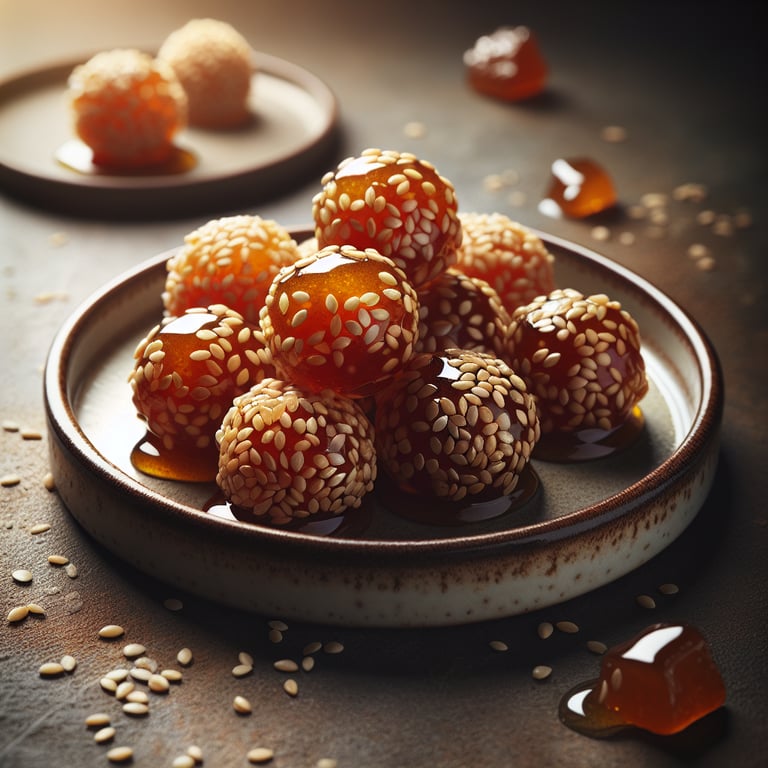 Sesame Honey Candy